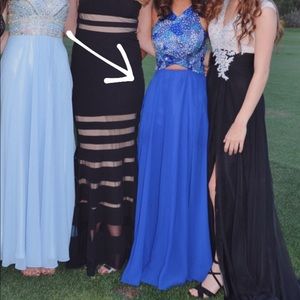 Royal Blue Rachel Allan Prom Dress 2018 Collection